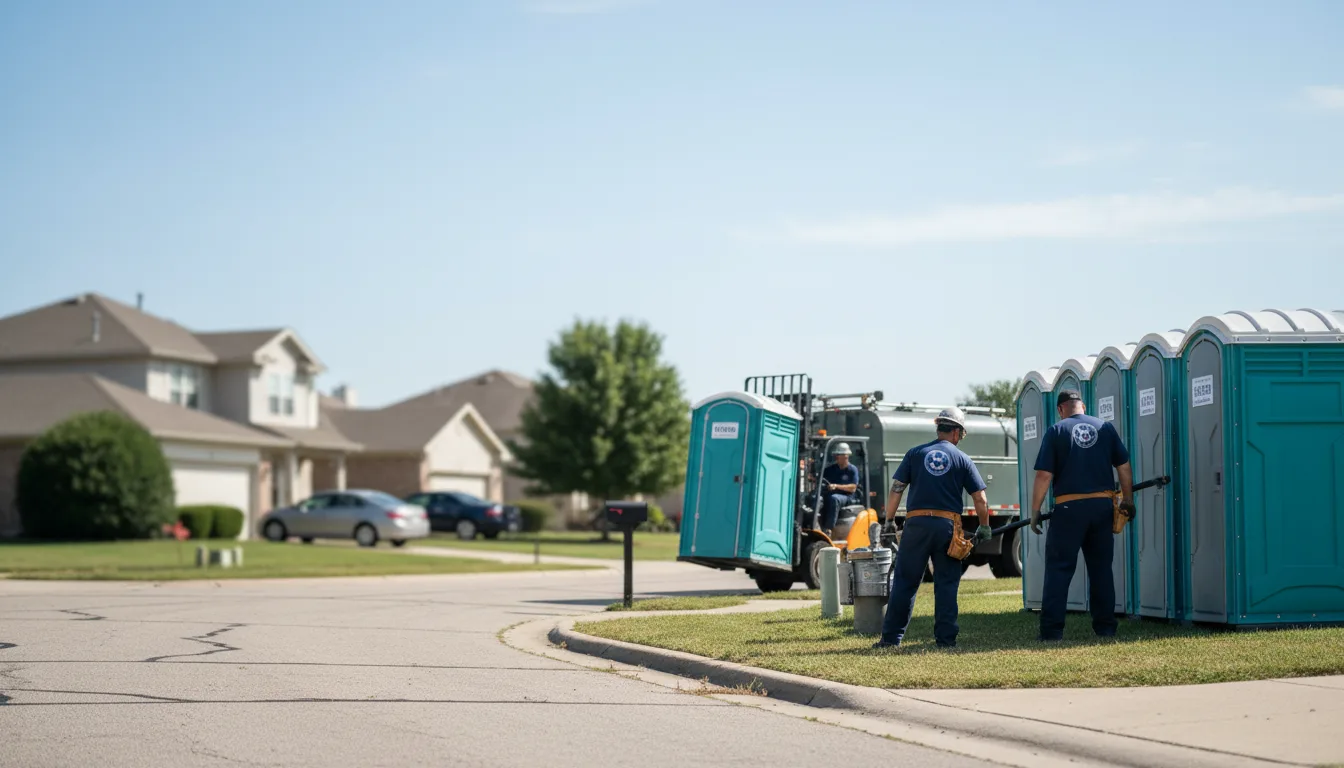 Porta Potty Rental in Erick, OK near me